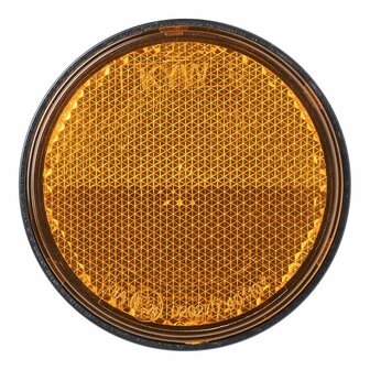Reflektor orange 60mm mit Bolzen 5mm