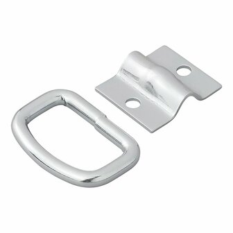 Zurrose zweiteilig 42 x 36 mm