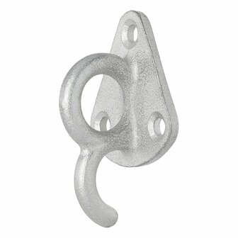 Metallseilhaken mit ose 70 x 45 mm
