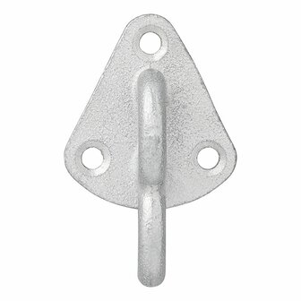 Metallseilhaken mit ose 70 x 45 mm