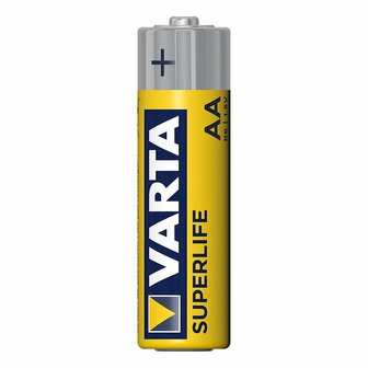 Varta Superlife Batterien AA 4 Stuck in Folienverpackung