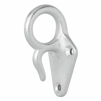 Metallseilhaken mit ose 70 x 40 mm
