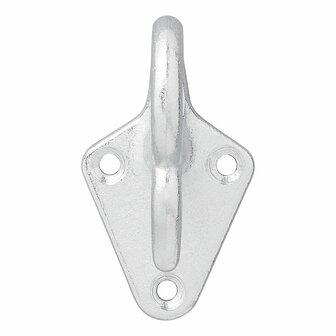 Metallseilhaken mit ose 70 x 40 mm