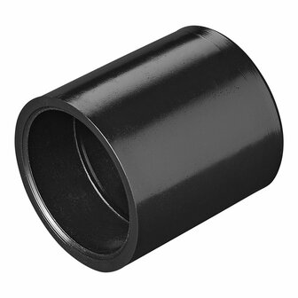 Abflussrohr Reduzierstuck  dia 28 mm auf  dia 17 mm PE schwarz