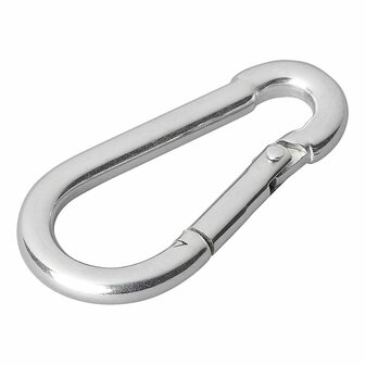 Metall Karabinerhaken 5x50mm 2 Stuck