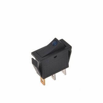 Wippschalter LED blau 12V 24V-max. 10A