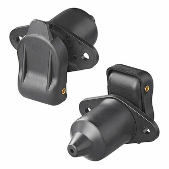 3-polige PVC-Buchse