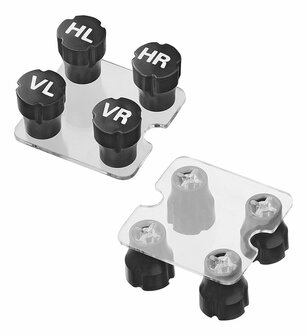 Ventilkappen zur Reifenmarkierung  8er-Set