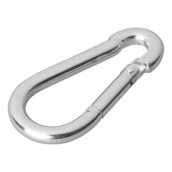 Karabinerhaken Metall 6x60mm 2 Stuck