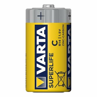 Varta Superlife Batterien C 2 Stuck