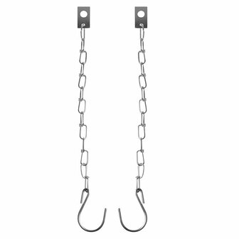 Metall-Sicherheitskette 24cm - 2er Set