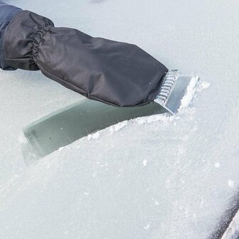 Eiskratzer mit Handschuh Fleece