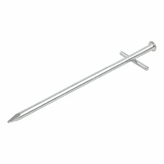 Felsnadel 17cm Metall mit angeschwei&szlig;tem Querstift 6 Stuck im Polybeutel