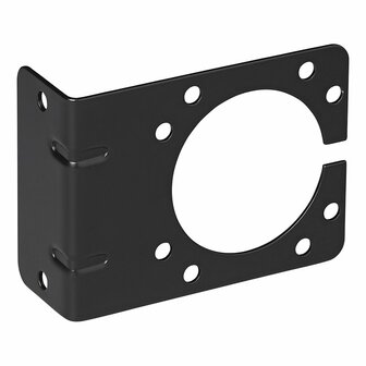 Metall-Steckdosenhalter abgewinkelt 9 25 x 7 cm
