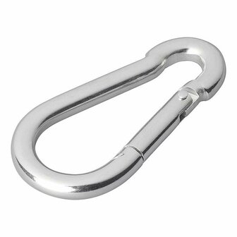 Karabinerhaken Metall 8x80mm 2 Stuck
