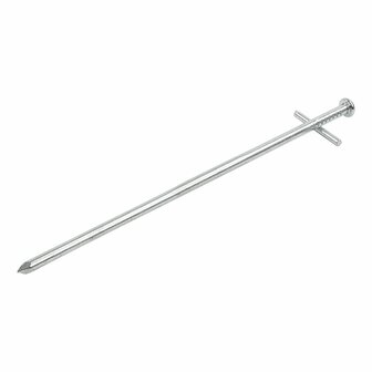 Felsnadel 23cm Metall mit angeschwei&szlig;tem Querstift 6 Stuck im Polybeutel