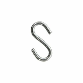 S-Haken  dia 3mm 2 9x1 3cm 6 Stuck