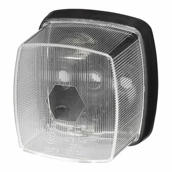 Begrenzungsleuchte wei&szlig; 65x60mm PM