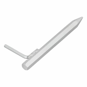 Erdnagel 20 cm Stahl verzinkt mit L-Haken