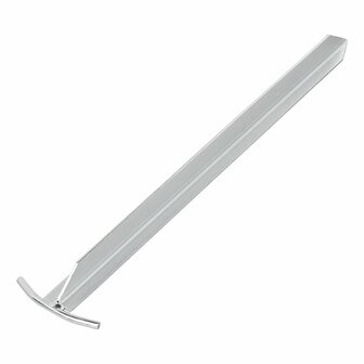 Zelthering 40 cm Stahl verzinkt T-Profil
