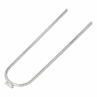 Bodenanker 30 cm Stahl verzinkt U-Profil