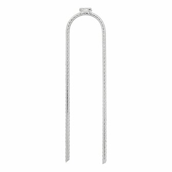 Bodenanker 30 cm Stahl verzinkt U-Profil