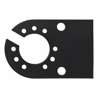 Steckdosenleistenhalter aus Metall 12x8cm