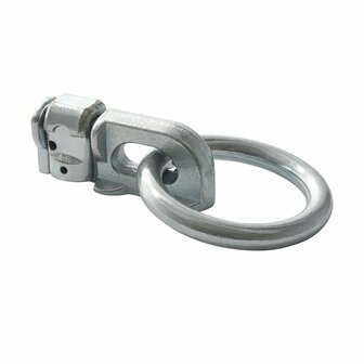 Einsteckbeschlag doppelt mit Ring rund