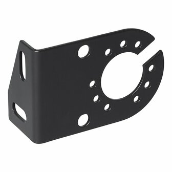 Metall-Steckdosenhalter abgewinkelt 8 x 5 cm