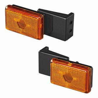 Seitenmarkierungsleuchte orange 110x45x51mm