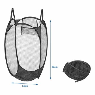 Faltbarer Waschesack 34x34x57cm