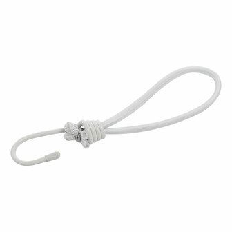 Zeltspanner elastisch wei&szlig; mit Haken 4 Stuck