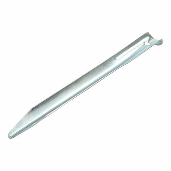 Zelthering 22cm Metall halbrund 10 Stuck im Polybeutel