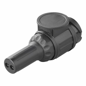 Stecker 13-polig PVC Typ Jaeger mit 2-Loch Tulle