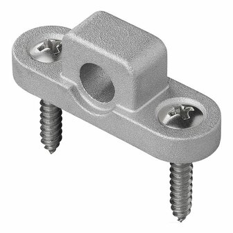 Rahmenbefestigungsose horizontal Metall - Set a 3 Stuck