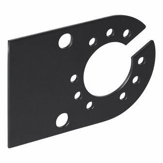 Steckdosenleistenhalter aus Metall 12x8cm