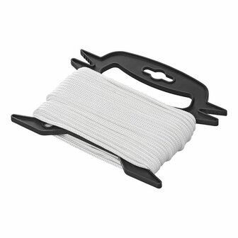 Abspannleine 4mm x 20m wei&szlig; auf Rolle