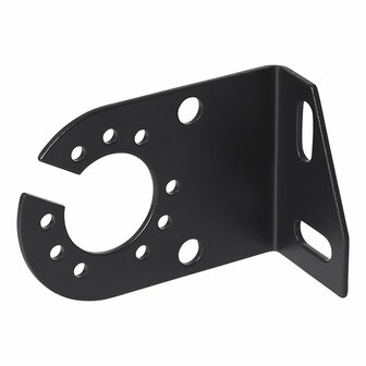Metall-Steckdosenhalter abgewinkelt 8x5cm