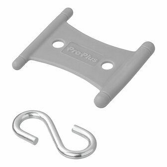 Aufhanger mit S-Haken fur Zeltschiene 5 6mm und 7 8mm - Set a 6 Stuck