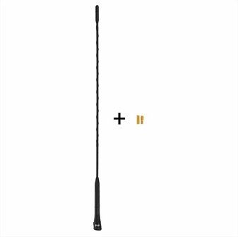 Autoantenne 40cm inkl. M5 M6 Adapter
