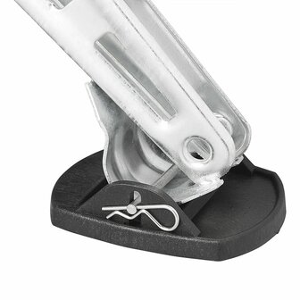 Stabilisierungsfu&szlig; mit Metallstift