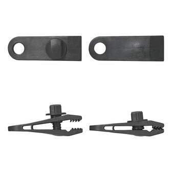 Zeltteppichklammern mit Schraube - 4er Set