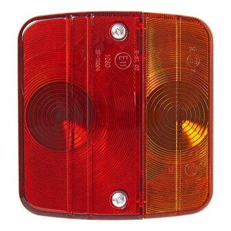 Rucklicht 4 Funktionen 98x104mm