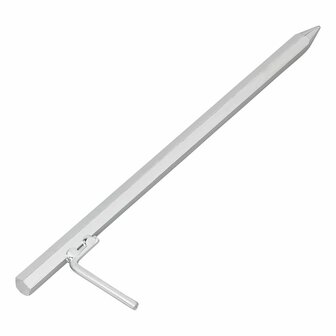 Erdnagel 40 cm Stahl verzinkt mit L-Haken