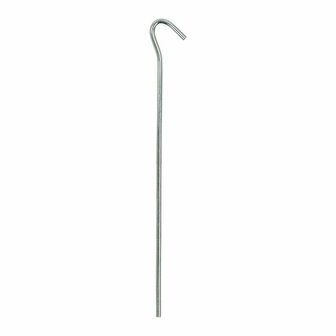 Zelthering 22cm Metall mit offener ose 10 Stuck im Polybeutel
