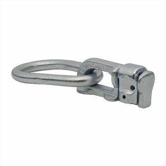 Ohrsteckerbeschlag doppelt mit Ring