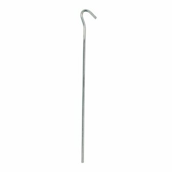 Zelthering 25cm Metall mit offener ose 10 Stuck im Polybeutel