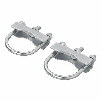 U-Bugel rund 60 70mm fur Bugradklemme - Set a 2 Stuck