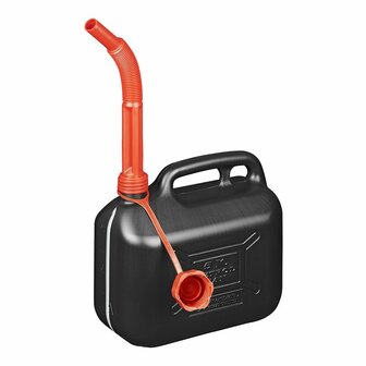 Kanister 5L Kunststoff schwarz UN-gepruft