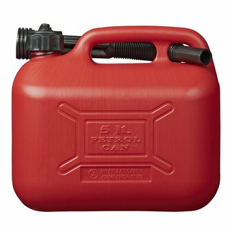Kanister 5L Kunststoff rot UN-gepruft